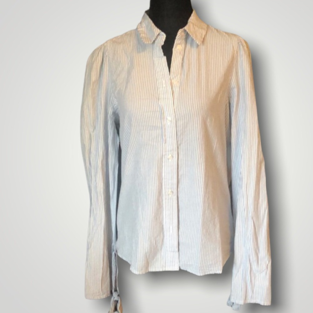 VERO MODA long sleeve striped shirt size small